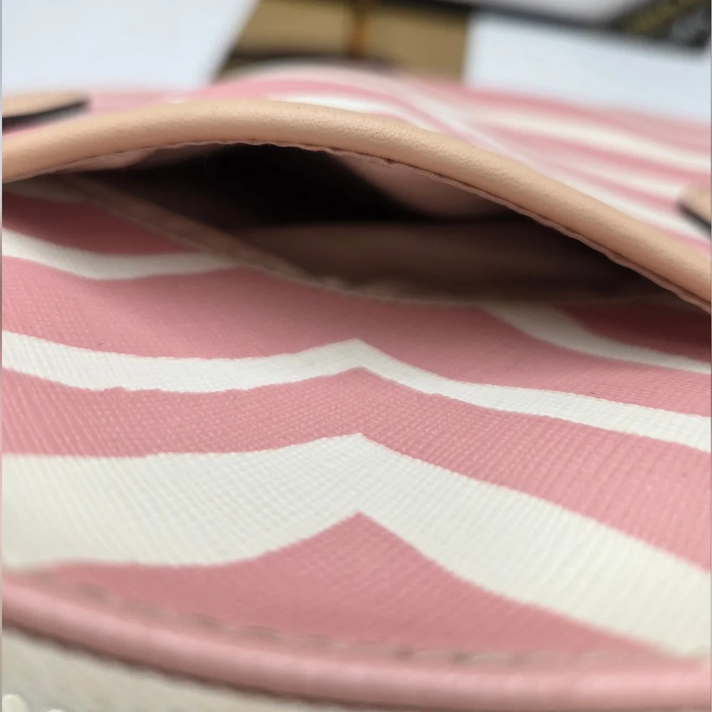 Coach Peyton Zebra Pattern Domed Satchel